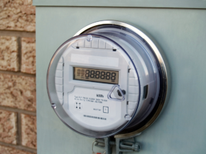 Electrical meter and meter box for residential property